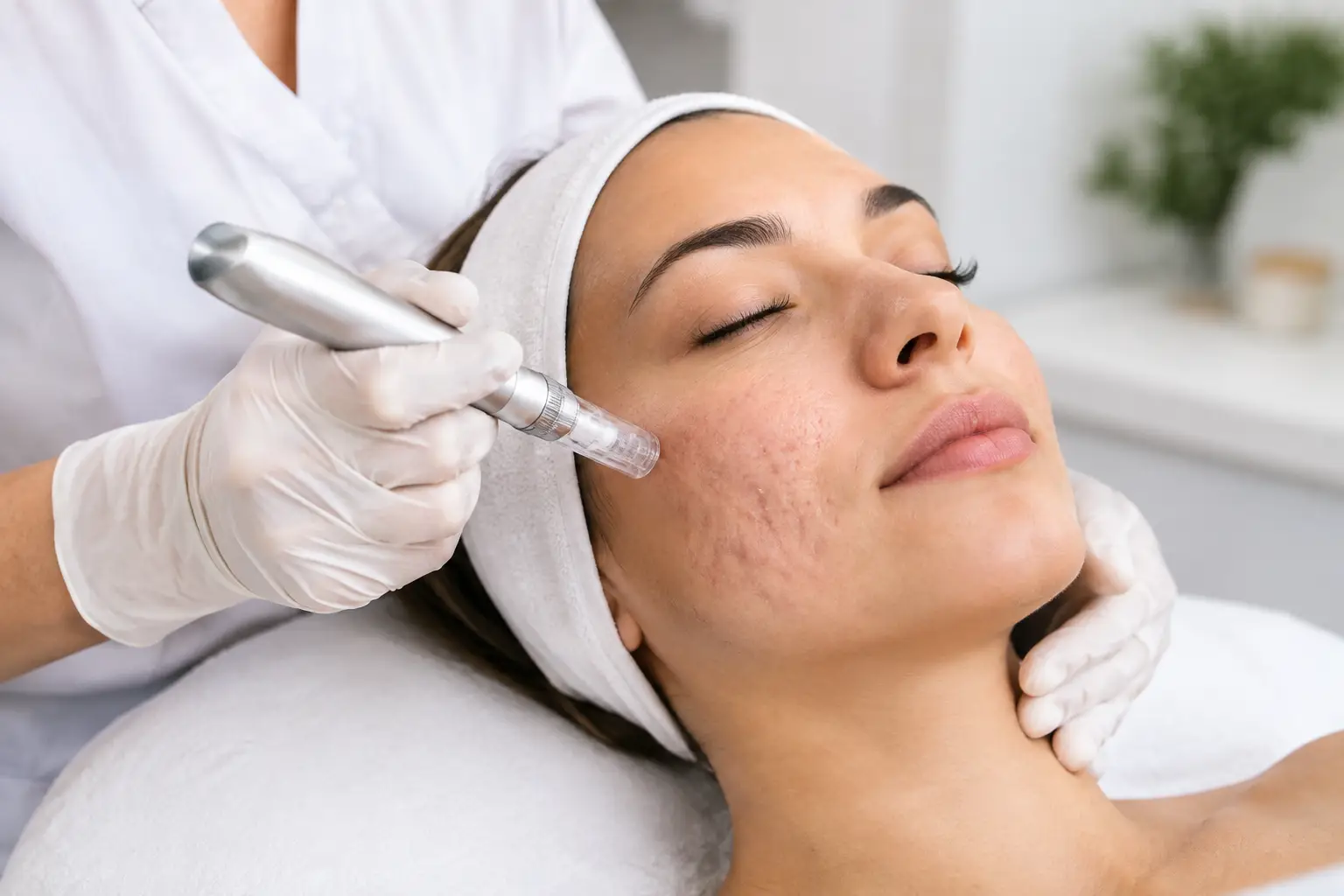 Ist Microneedling gegen Aknenarben wirksam?