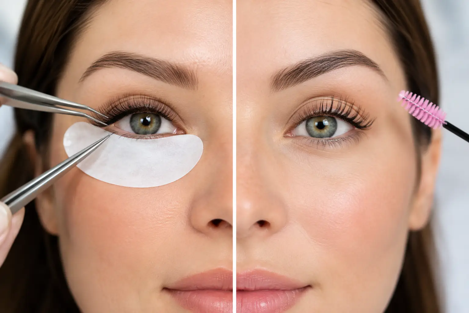 Unterschied zwischen Wimpernverlängerung und Wimpernlifting